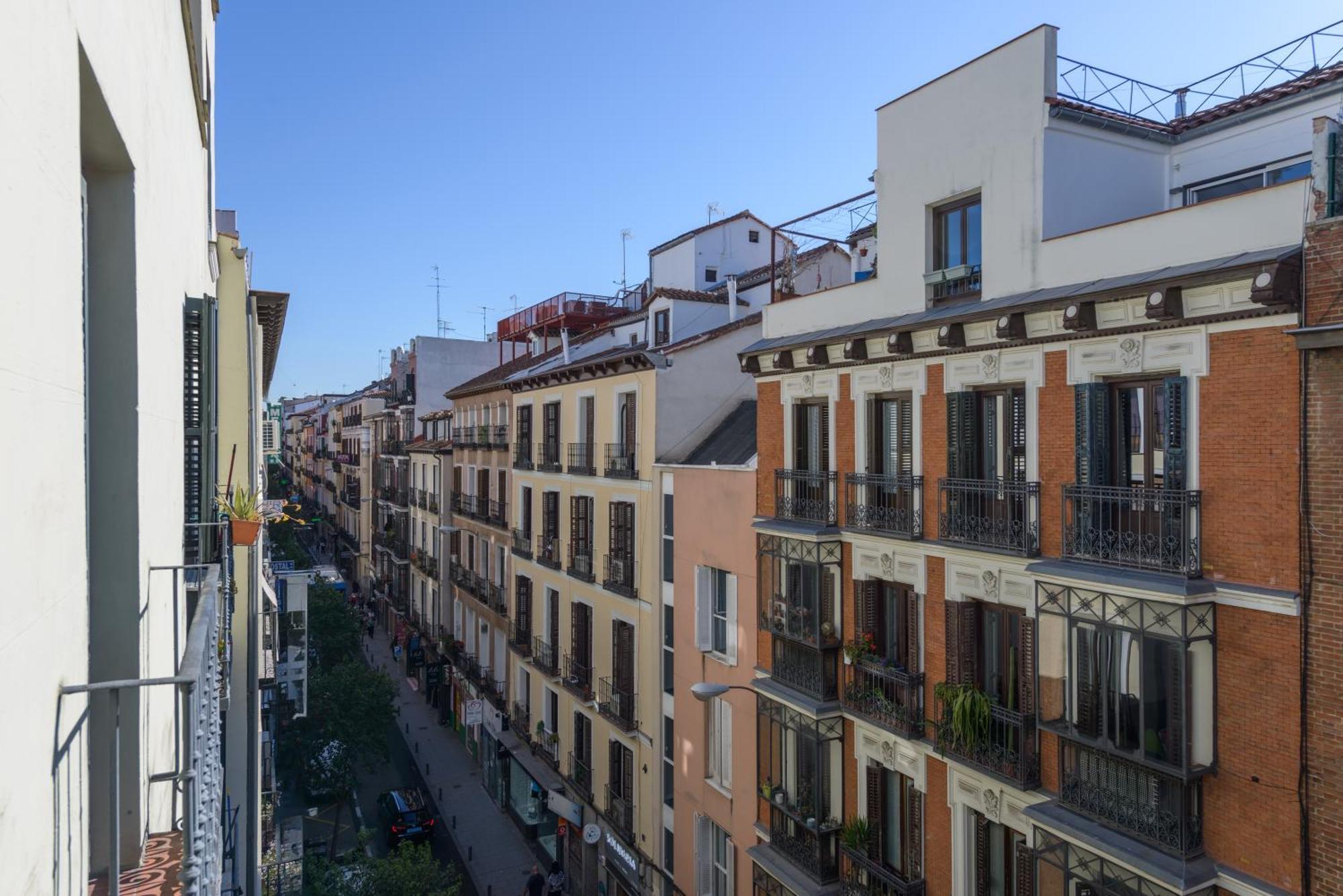 Gran Via New 2Br 1Bth Elevator Madri Exterior foto